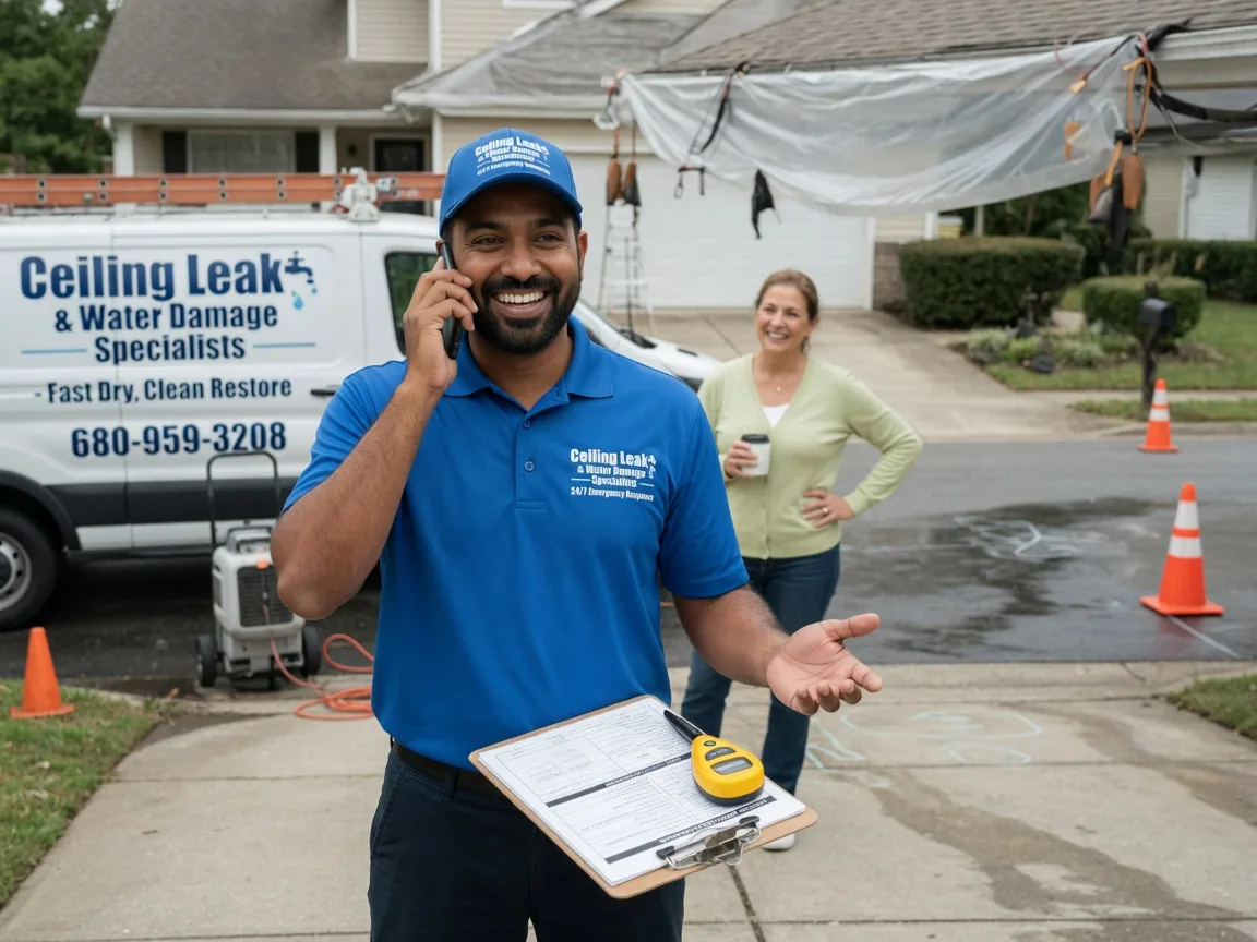 Ceiling Leak Cleanup Scammon Bay, AK FAQs